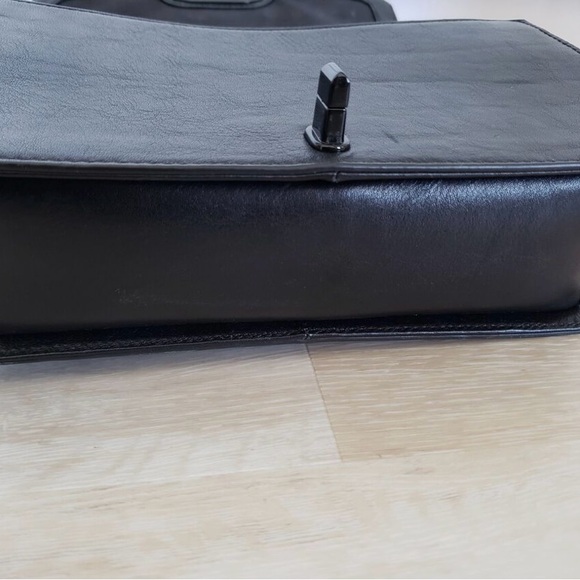 🖤 REBECCA MINKOFF JACQUARD LOVE LEATHER BAG! - Picture 12 of 16